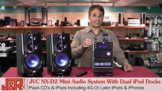 JVC NXD2 Mini Audio System  Review [upl. by Thurber]