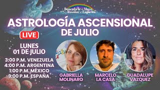 🌟ASTROLOGÍA ASCENSIONAL DE JULIO  Descubrir el Alma y Revelar el Espíritu [upl. by Haik]