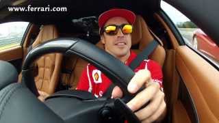 Ferrari F12berlinetta Drift Acceleration amp Sound  Alonso VS Massa [upl. by Ellora]