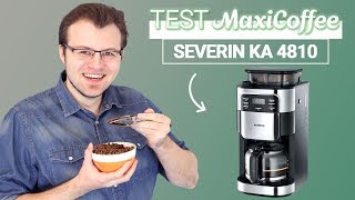 SEVERIN KA 4810  Cafetière filtre  Le Test MaxiCoffee [upl. by Oiraved]