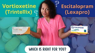 Escitalopram vs Vortioxetine A comparison of two antidepressants [upl. by Celie]