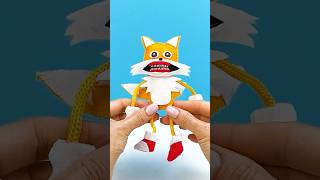 Making Shin Tails plush  diy THE SONIC TAPES  SHIN SONIC [upl. by Adigirb]