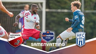 FRAAIE GOALS in eerste helft ⚽  Kozakken Boys vs Koninklijke HFC  Betnation Divisie 2324 [upl. by Yleak725]