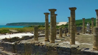 Baelo Claudia Roman ruins in Bolonia Tarifa Spain [upl. by Chatwin]