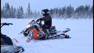 Polaris RMK Khaos Matryx Slash 850 146quot 2022  Test Ride [upl. by Hola525]