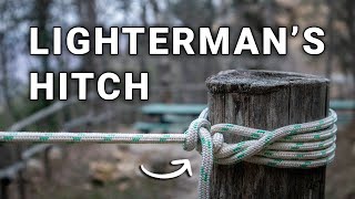 How to Tie a Lighterman’s Hitch Quick Guide [upl. by Nathanil]