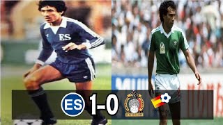 El Salvador 1 vs Mexico 0 FULL GAME 1161981 WCQ1982 [upl. by Einahpet]