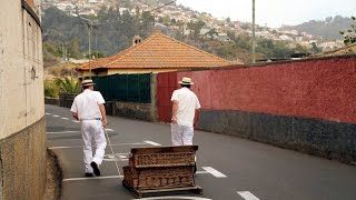 Carro de cesto na Ilha da Madeira [upl. by Eliezer]