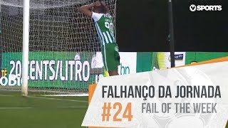 Falhanço da Jornada Liga 1819 24 Galeno Rio Ave [upl. by Ayoj]