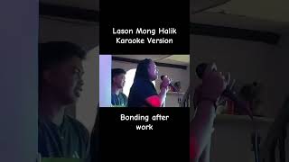 Lason Mong Halik Karaoke Version karaoke foryou media reporter local [upl. by Nich]