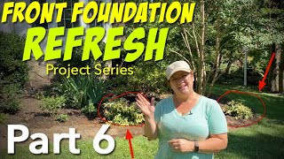 Front Foundation Refresh  Part 6 Planting Leucothoe 🌿❤️😁 [upl. by Yerac]