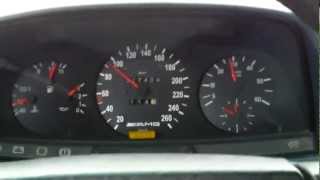 Mercedes W123 300D acceleration 0100 [upl. by Su]