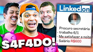 PERDERAM A NOÇÃO NAS VAGAS DE EMPREGO 🤣 ft Renato Albani amp Victor Sarro [upl. by Parish]