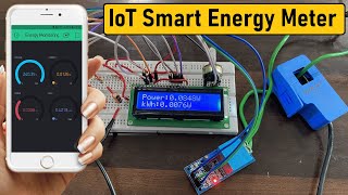 IoT Based Smart Electricity Energy Meter using ESP32 amp Blynk Application [upl. by Pardner447]