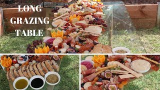 GRAZING TABLE amp GRAZING PLATTERS amp HOW TO CREATE A GRAZING TABLE [upl. by Manwell]