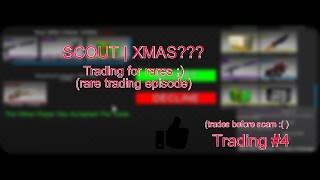 Trading for XMAS Skins  Counter Blox Trading  Trading 4 [upl. by Wolenik]