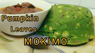 How To Make Famous Kenyan MOKIMO RecipePumpkin Leaveseasyrecipes mokimo pumpkinleaves [upl. by Willetta710]