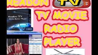 Como Ver Television Por Internet Readon TV Movie Radio PlayerRadio Por Intenet [upl. by Nahshon75]