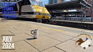 500 Subscriber Video LNER 225 FIRST CLASS Leeds to London [upl. by Erfert]