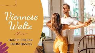 VIENNESE WALTZ FROM BASICS 💃🕺 Dance Classes Online  How to dance Waltz [upl. by Fevre]