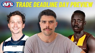 2023 AFL Trade Deadline Day Preview [upl. by Dabbs32]