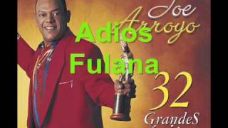 Joe Arroyo  Adios Fulana [upl. by Veriee727]