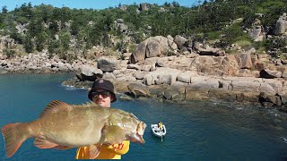 Magnetic Island Amazing Coral Trout TOWNSVILLE Fishing [upl. by Aniretak]