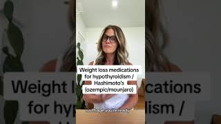 Weight loss medication for hypothyroidism  Hasimotos [upl. by Inalaehak]