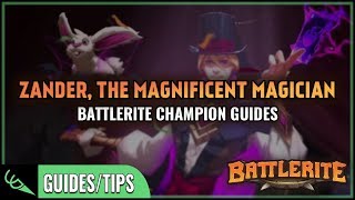 Zander Guide  Detailed Champion Guides  Battlerite [upl. by Draneb431]