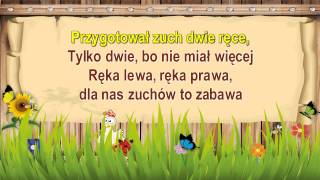 Idzie Zuch  z linią melodyczną  karaoke [upl. by Sel]