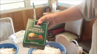 Making Bread and Butter Pickles Part 1 of 2wmv [upl. by Gingras801]