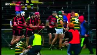 BRAVE MEN BALLYGUNNER PICK FIGHT WITH GLEN ROVERS KNOWING THERES 100s OF NORRIE WHACKERS LOOKING ON [upl. by Nawiat]