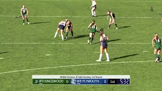 PRHS Field Hockey vs Kingswood  1st Round [upl. by Irpak671]