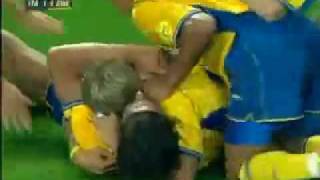 cronaldo vs ibrahimovic portugal vs sweden [upl. by Acul]