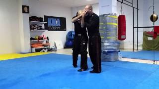 Krav Maga Preventing Air Choke [upl. by Runkel]