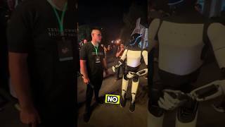 Talking tesla optimus robot in we robot event [upl. by Okun]