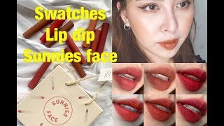 SUNNIES FACE LIP DIP  SON SUNNIES FACE  MAIHUONG MAKEUP [upl. by Melisa127]