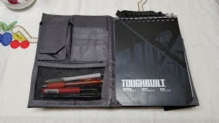 ToughBuilt 775inch Black Organizer and Grid Notebook Model  TB56LC [upl. by Alleyn25]