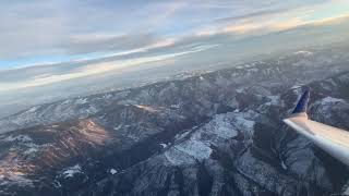 4K ASPEN CO UNITEDSKYWEST CRJ700 TURBULENT TAKEOFF [upl. by Ennaimaj]