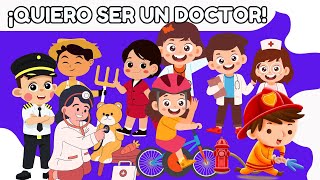 Profesiones en inglés  Trabajos en inglés  Jobs in English  Professions  English for kids [upl. by Yesdnil]