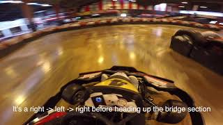 ScotKart Cambuslang  Flying Lap  With Commentary [upl. by Eislek528]