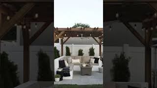 Patio ideasminimalistinteriordesign home modernhome patio patioperfection [upl. by Adikam92]