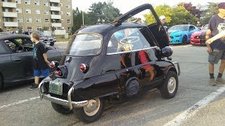 RARE 1958 BMW Isetta300 in Black  The Classics [upl. by Pegma]