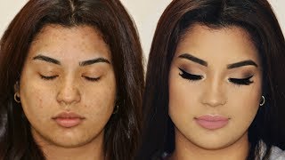 Si yo puedo maquillarme asi TU TAMBIEN PUEDES  tutorial de maquillaje sencillo facil paso a paso [upl. by Kcirddahc542]