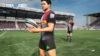 Gallagher Premiership 20232024 Round 17 Harlequins vs Bristol [upl. by Auqemahs]