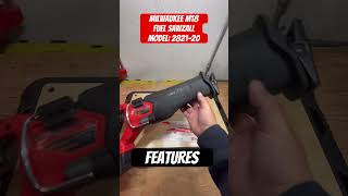 MilwaukeeTool sawzall features lowvoltage electrician construction bluecollar data [upl. by Esidarap]