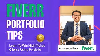 Fiverr Portfolio Tips amp How to Add Portfolio in Fiverr by Top Rated amp Fiverr Pro Seller [upl. by Koressa]