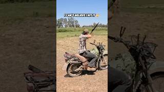 Motorbike archery vs Horseback  which is better archery bow [upl. by Tinor]