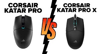 Corsair KATAR PRO Wireless vs Corsair KATAR PRO XT  Which Mouse is Better [upl. by Daney]