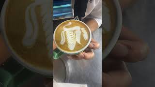 cappuccino baristas coffeeart coffee coffeart latteartclass latteart latte coffeelatte [upl. by Inig410]